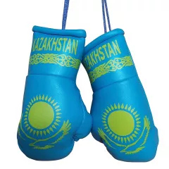 Kazakhstan Mini Boxing Gloves