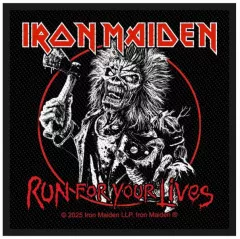 Iron Maiden - Run for your Lives | Aufnäher