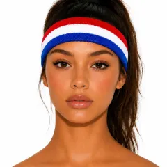 Headband red-white-blue