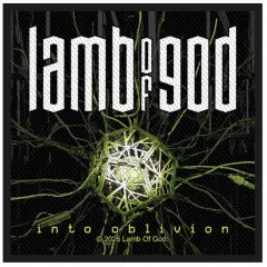 Lamb of God – Into Oblivion | Gewebter Aufnäher