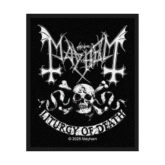 Mayhem Skull Omega Aufnäher