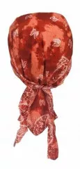 Bandana Cap Copper Batik Paisley