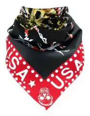 Bandana Head Wrap Scarf USA Tattoo
