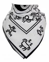 Yin Yang Bandana Halstuch Sternzeichen