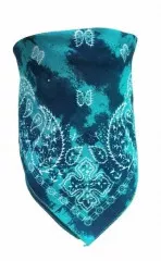 Bandana Halstuch Türkises Batik Paisley