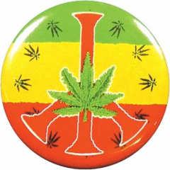 Button Badge Jamaican Freedom