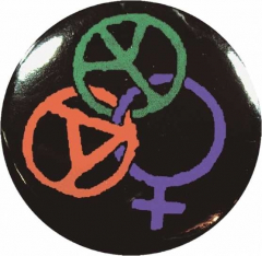 Button Badge We Are The Power