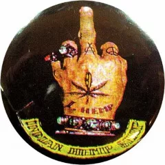 Button Badge Indian Hemp