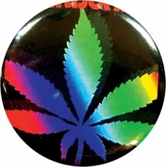 Button Badge Colours Of Freedom