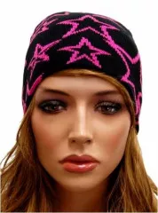 Pink Stars Beanie Pink Stars Beanie