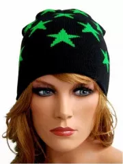 Green Stars Beanie Green Stars Beanie