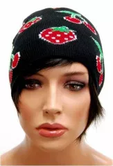 Strawberries & Cherries Beanie Strawberries & Cherries Beanie