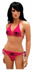 Bikini mit Grossen Totenköpfen