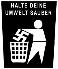 Halte Sauber Backpatch