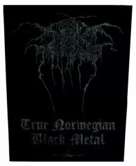 Darkthrone True Norweigan Black Metal Backpatch