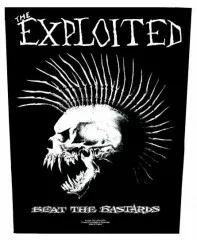 The Exploited Beat The Bastards Backpatch