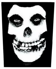 Misfits Face Skull Backpatch