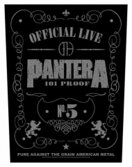 Pantera 101% Proof Backpatch