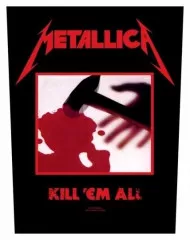 Metallica Kill'Em All Backpatch