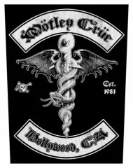 Mötley Crüe Hollywood Backpatch