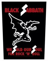 Black Sabbath Sold our Soul Backpatch