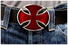 Belt Buckle Iron Cross
