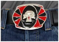 Belt Buckle Skull