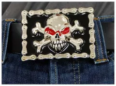 Belt Buckle Skull