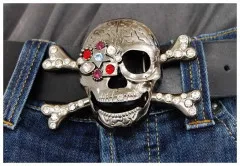 Belt Buckle Skull