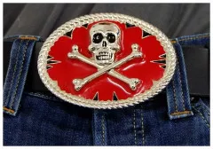 Belt Buckle Skull