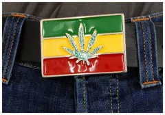 Belt Buckle Ghana Hemp