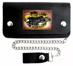 Biker Geldbörse Live To Ride