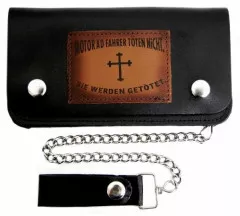 Biker Geldbörse Motorad Fahrer Töten Nicht