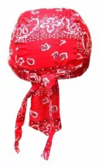 Red White Bandana Cap