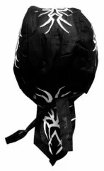 Black & White Bandana Cap