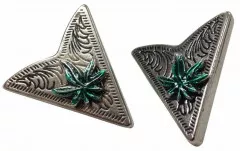 Western Cowboy Clips Leaf