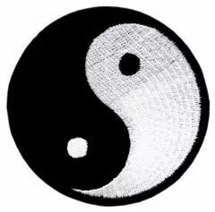 Gestickter Aufnäher Yin Yang