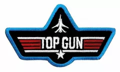 Gestickter Aufnäher Top Gun