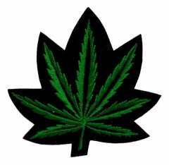 Cannabis Embroidered Patch
