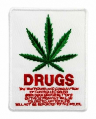 Embroidered Patch Drugs