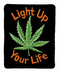 Embroidered Patch Light Up Your Life