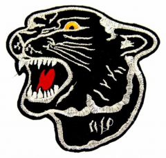 Embroidered Patch Panther
