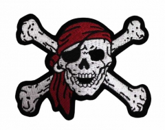 Embroidered Patch Pirate
