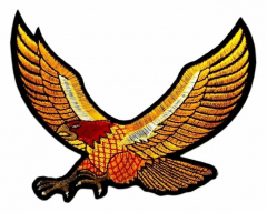 Embroidered Patch - Yellow Eagle