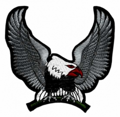 Embroidered Patch - Grey Eagle