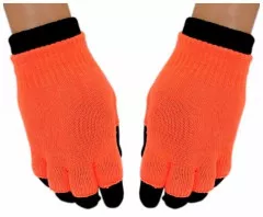 2in1 Gloves Neon Orange
