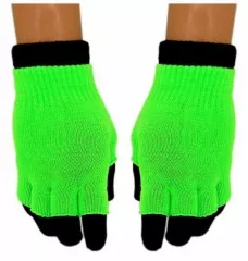 2in1 Gloves Neon Green