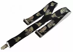 Black Dove Suspenders