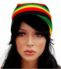 Rasta Cap - Cap with Shield Rasta Cap - Cap with Shield