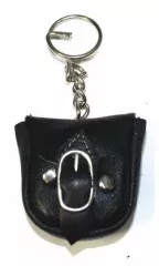 Schlüsselanhänger - Ledertasche